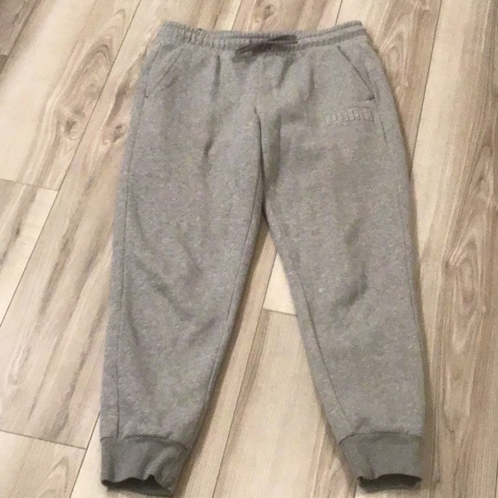 Like New Puma Fleece Joggers - Large
